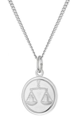 trendor Schmuck Kinder-Halskette Sternzeichen Waage 925 Silber 28606-10