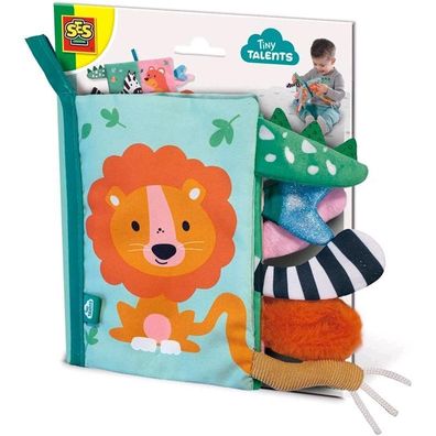 SES Sensory Tiersch-Stoffbuch 13112 - SES Creative - (Babyspi