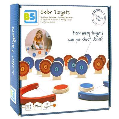 BS TOYS Farbzielscheiben 19tlg GA400 - - (Spielwaren / Holzs