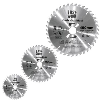 Universal Kreissägeblätter verschiedene Größen