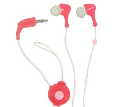 In-Ear MP3-Player Kopfhörer HED133 Rasberry