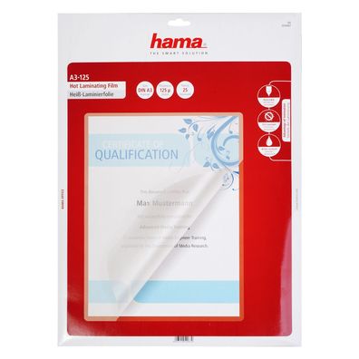 Heiß-Laminierfolie DIN A3 125µ 25x Stück