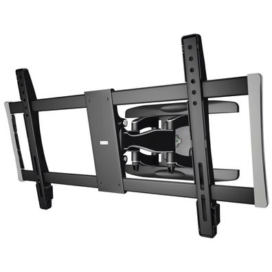 TV Wandhalterung Fullmotion Premium bis 90" Schwarz
