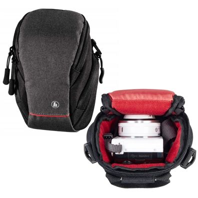 Kameratasche Sambia 90 Grau/Schwarz