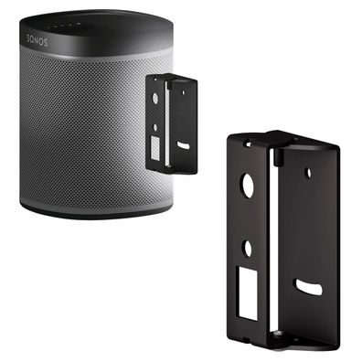 Wandhalterung für Sonos PLAY:1 schwenkbar Schwarz