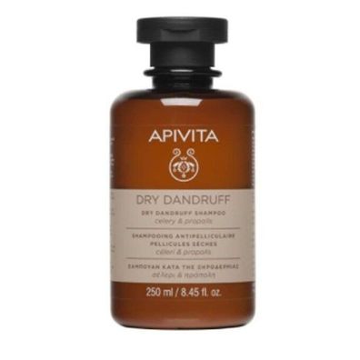 Trockenes Anti-Schuppen-SHAMPOO mit Sellerie und Propolis 250 ml