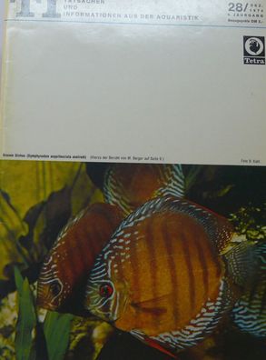 TI Tatsachen und Informationen aus der Aquaristik Nr.28 Dezember 1974