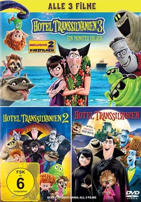 Hotel Transsilvanien 1-3 Box (DVD) 3Disc - Sony Pictures - (