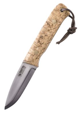 Feststehendes Messer Woodsman, Maserbirke, Casström