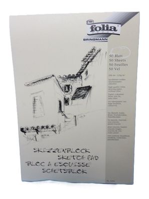 Skizzenblock DIN A 4 Folia Zeichenpapier