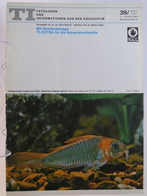 TI Tatsachen und Informationen aus der Aquaristik Nr.39 September 1977