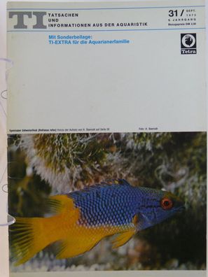 TI Tatsachen und Informationen aus der Aquaristik Nr.31 September 1975