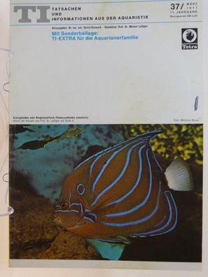 TI Tatsachen und Informationen aus der Aquaristik Nr.37 März 1977