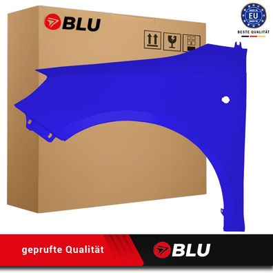 Kotflügel SKODA FABIA II 2 5J Roomster 4590 LINKS BLAU 2007-2015 Lackiert NEU