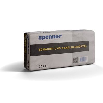 Spenner Schacht- und Kanalbaumörtel M 20 25kg - Variation: 1 Sack 25kg