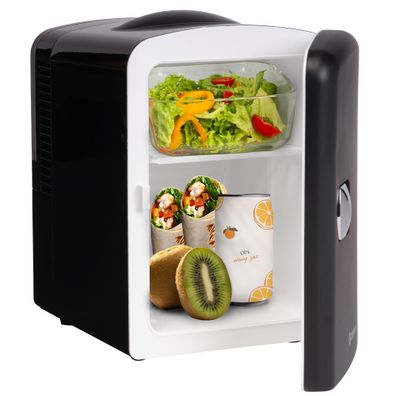 Denver MFR-401 Mini Kühlschrank 4L, Kühl- und Heizfunktion, fürs Auto & Zuhause