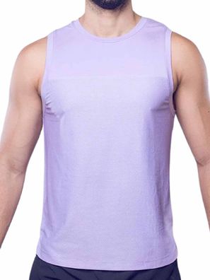 Supawear Solid And Mesh Tank Top Purple
