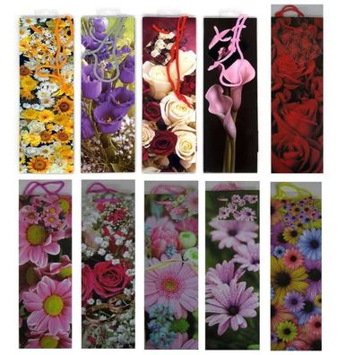 Geschenktaschen - Flasche - ca. 10 x 33 x 9 cm