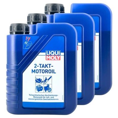 Liqui Moly 2-Takt-Motoroil 3x1 Liter