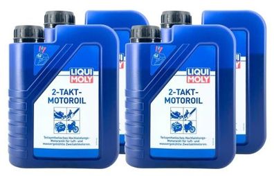Liqui Moly 2-Takt-Motoroil 4x1 Liter