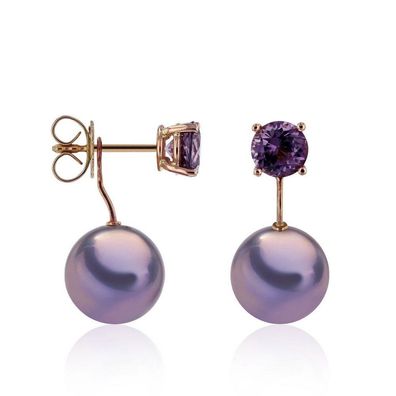 Luna-Pearls - 311.2003 - Ohrstecker - Damen - 750 Rotgold