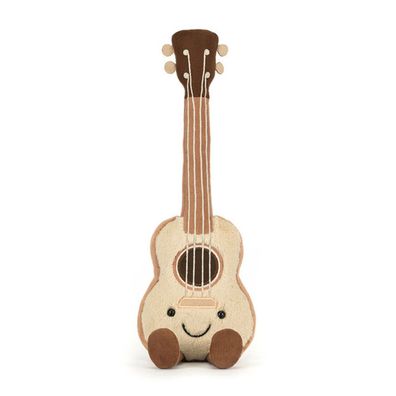 NEU Jelly Cat Amuseables Ukulele Stofftier Musikinstrument Pluschtier