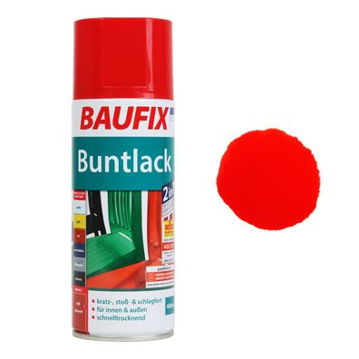 Buntlack Spray-Dose Rot glänzend
