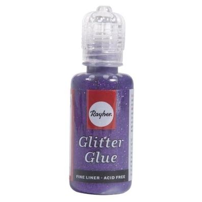 Rayher Glitter Glue 20ml Purple Violett 33840318