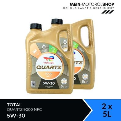 Total Quartz 9000 NFC 5W-30 2x5 Liter