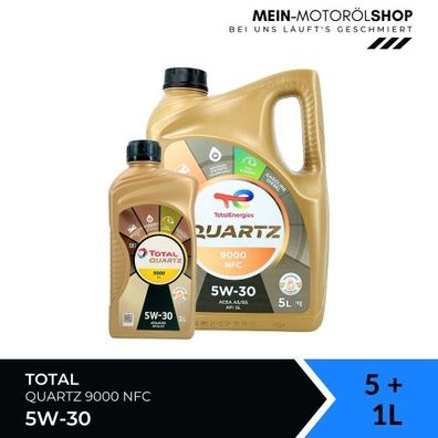 Total Quartz 9000 NFC 5W-30 5 + 1 Liter