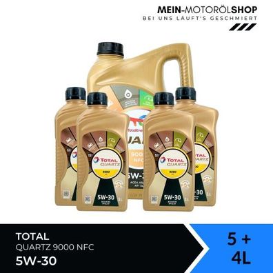 Total Quartz 9000 NFC 5W-30 5 + 4 Liter