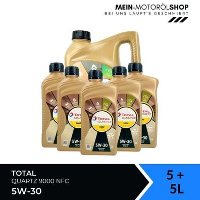Total Quartz 9000 NFC 5W-30 5 + 5 Liter