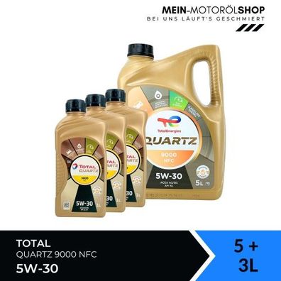 Total Quartz 9000 NFC 5W-30 5 + 3 Liter