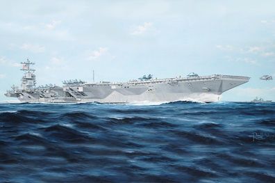 USS Gerald R. Ford CVN- Trumpeter 9365638 in 1:350 Battleship 05638 Bausatz 5638