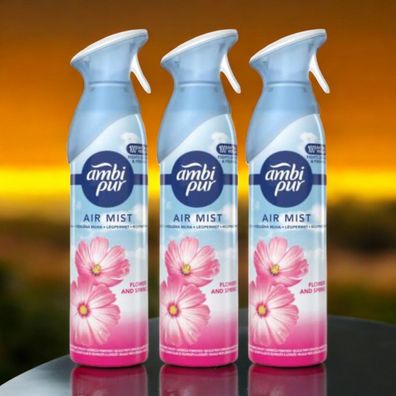 Ambi Pur Air Freshener Spray 3x185ml