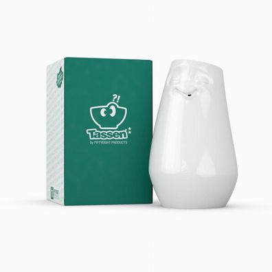 Vase Entspannt in weiß - Fiftyeight - T019101