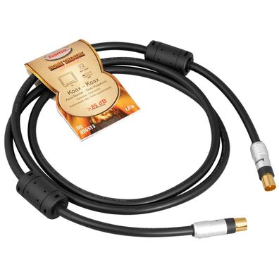 Home Theatre Antennen-Kabel 1,5m 85db