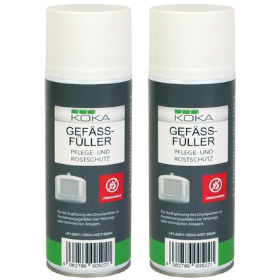 2x Gefäßfüller Unbrennbar 400ml