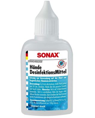 HändeDesinfektionsMittel 50ml Dosierflasche