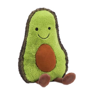 JellyCat Amuseables Avocado Soft Toy Stuffed Food 7.9 In 20cm