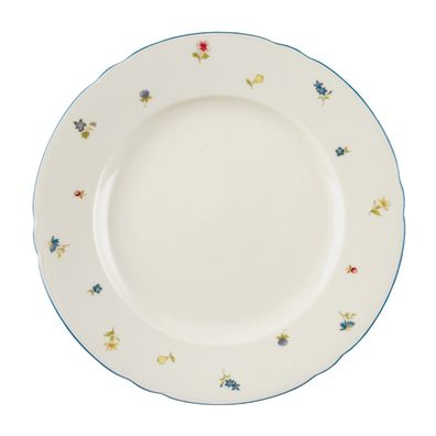 Speiseteller rund 27 cm - Seltmann Weiden Marieluise elfenbein Streublume 30308