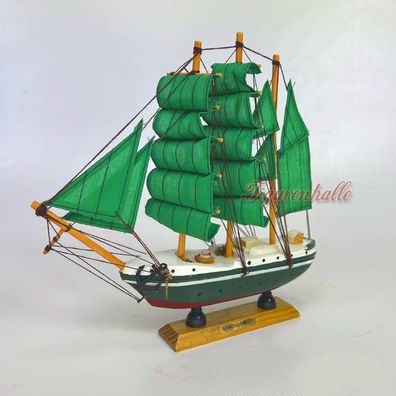 Segelschiff Modell Alexander von Humboldt Standmodell Maritime Alex Bark Deko klein