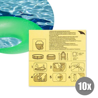 10 wasserfeste Reparaturflicken