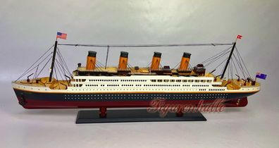 Titanic Standmodell deko Schiff Dekoration Maritim Dekoschiff Modellschiff groß