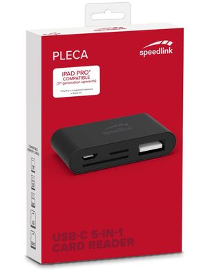 PLECA USB-C 5in1 Card-Reader