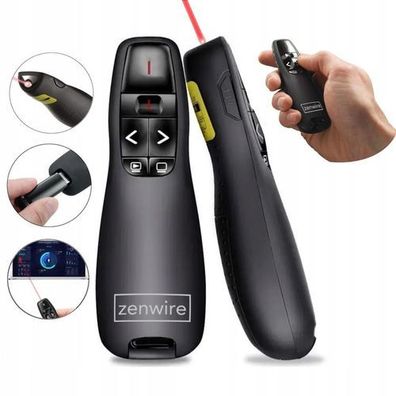 Laserpointer Drahtlose Präsentation Fernbedienung LASER USB S15