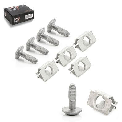 10x Klammer Drehverschluß Unterbodenschutz für Citroen C3 C4 C5 Evasion Jumpy