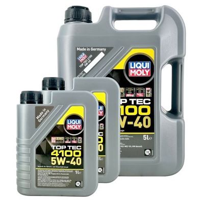 Liqui Moly Top Tec 4100 5W-40 5 + 2 Liter