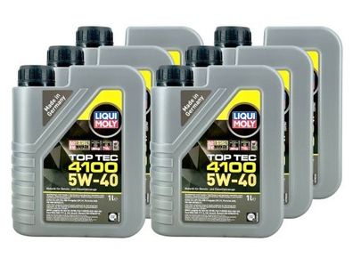 Liqui Moly Top Tec 4100 5W-40 6x1 Liter