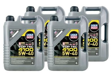 Liqui Moly Top Tec 4100 5W-40 4x5 Liter